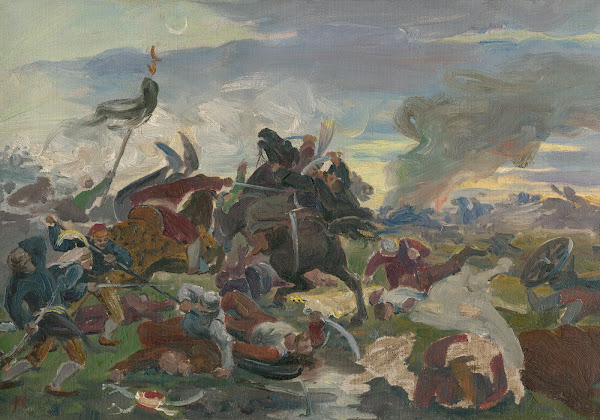 The Death of Tomory in the Battle of Mohács 1895 1896