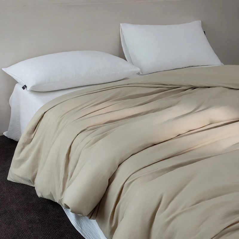 Duvet cover, cotton, 80 thread count, double gauze