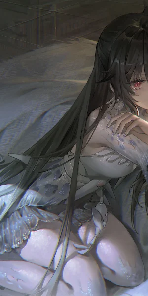 Artwork, Anime Girls, Punishing: Gray Raven, Brunette, Long Hair 4K Wallpaper Background