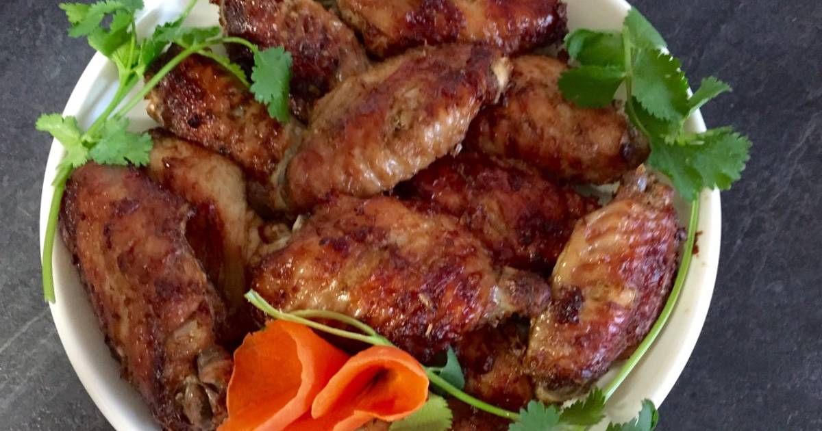 Cánh gà nướng sả