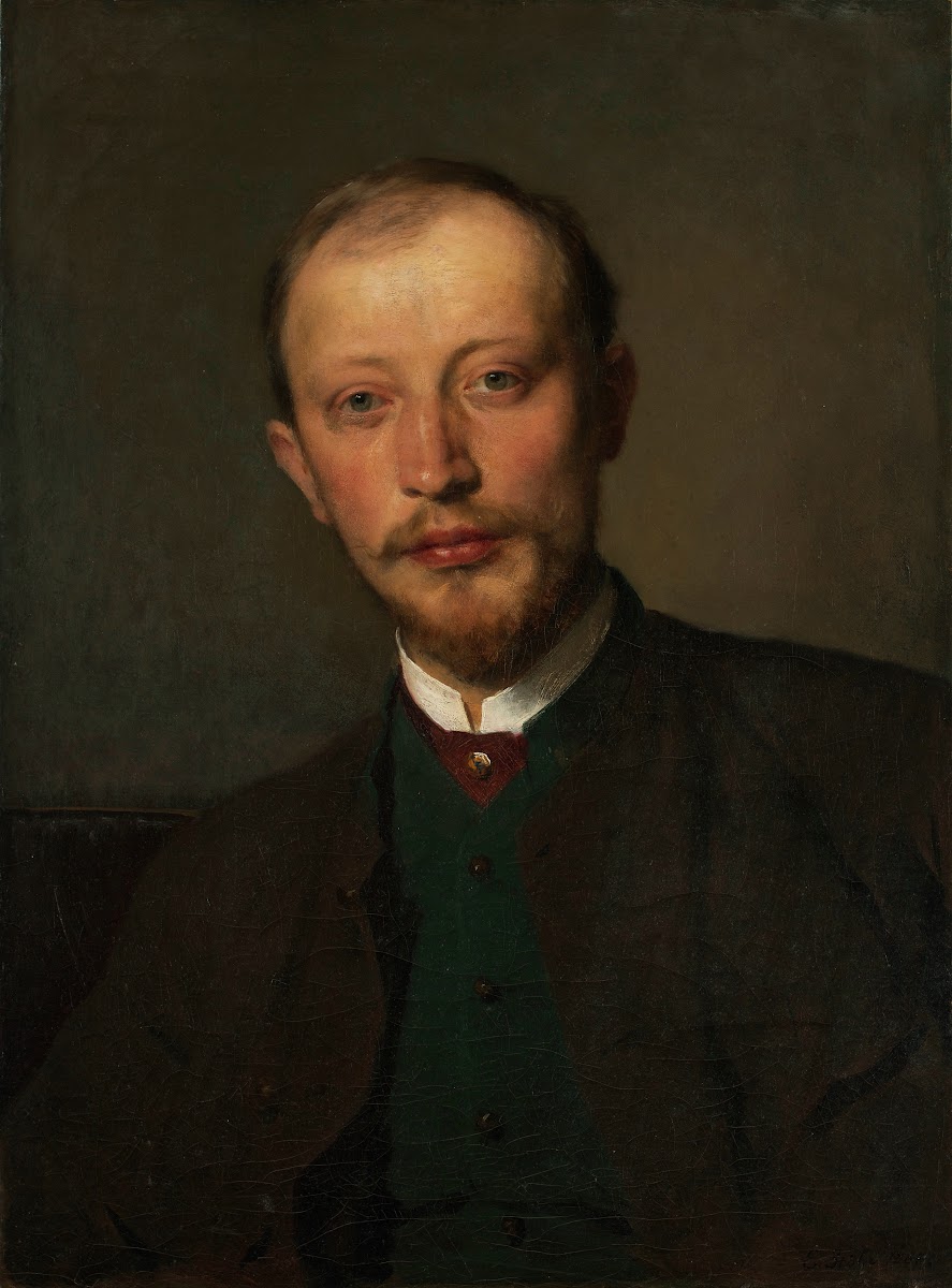 Der Maler Franz Jaschke 1887