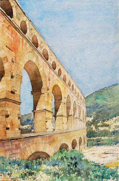 Pont du Gard France 1926