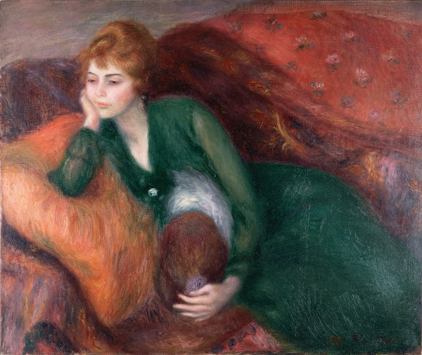 Young Woman in Green c1915