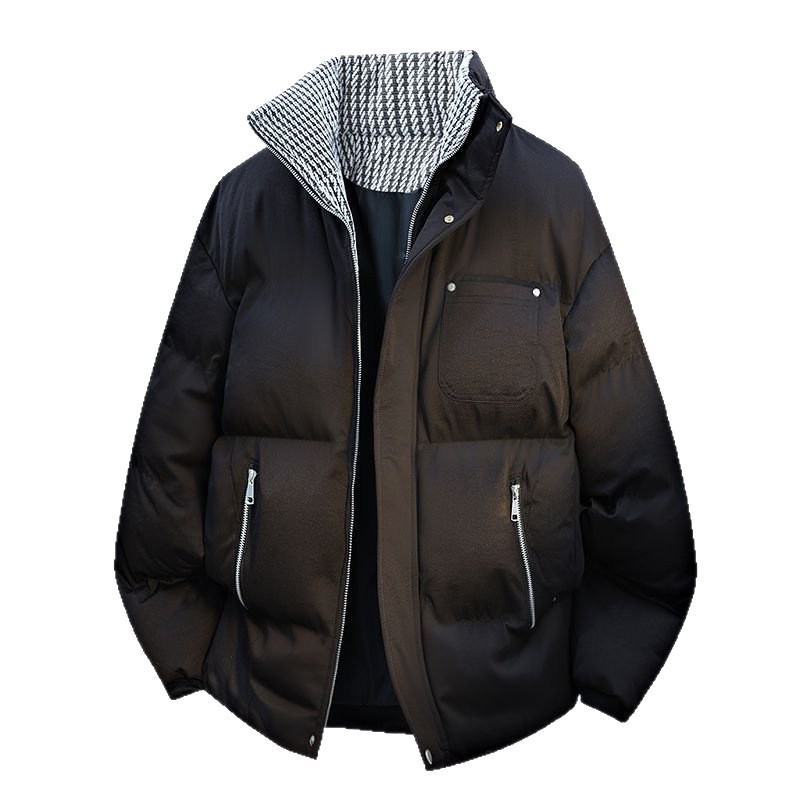 Insulated Stand-Up Collar Winter Jacket for Men and Women