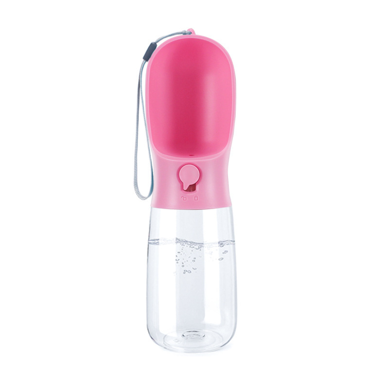 Portable drinking cup for dogs and cats