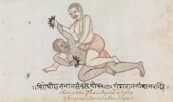 Two Jeyties Wrestling 1792