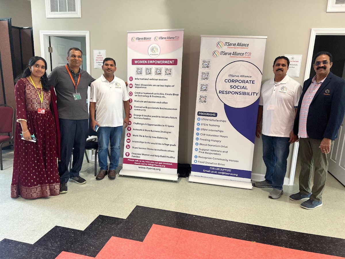 ITServe Alliance Chicago Chapter CSR Activity - Blood Drive