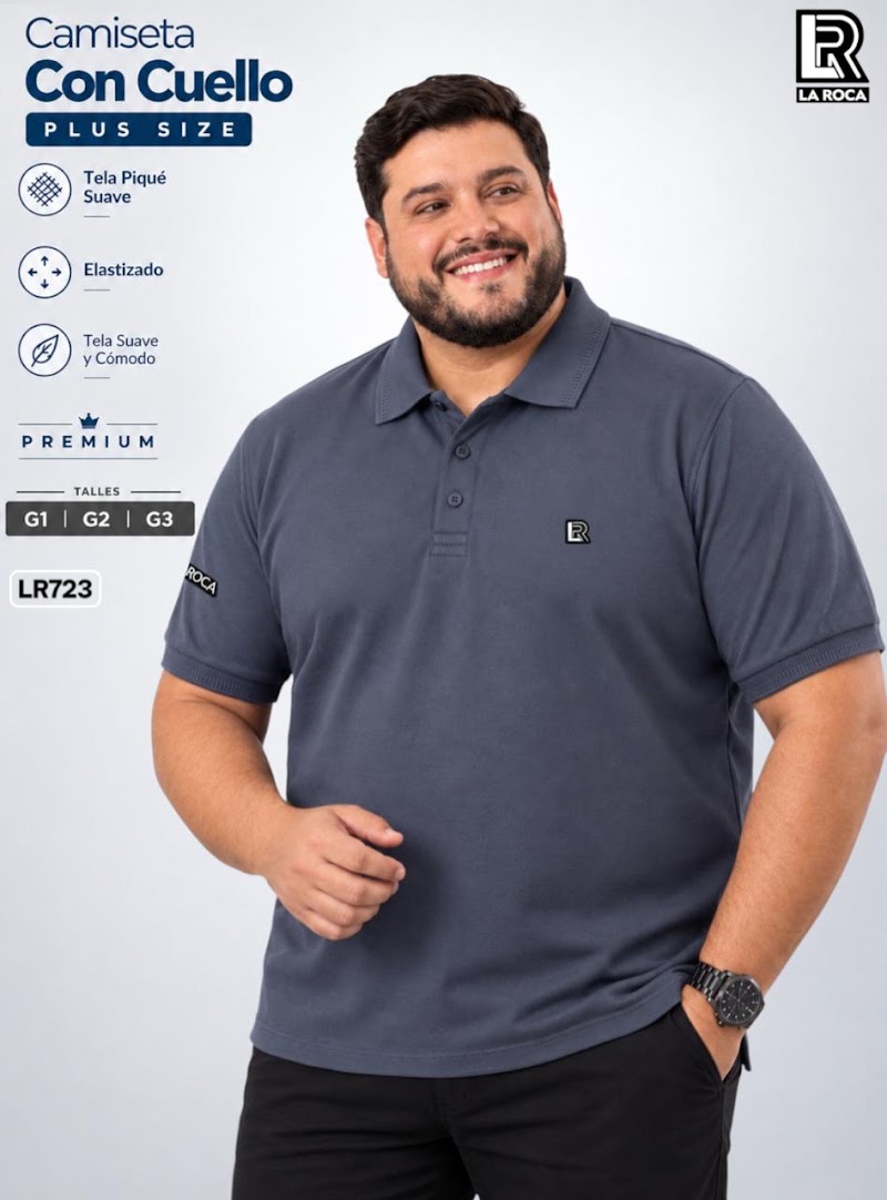 Camiseta con cuello plus size · foto 3