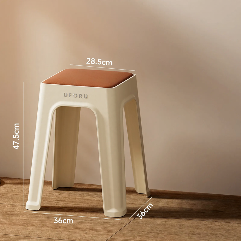 Kunststoffhocker stapelbar, verstärkt, Modell DA1408