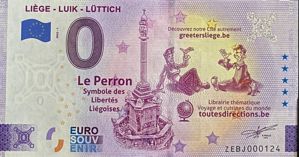 Billet 0€ LIEGE - LUIK - LÜTTICH