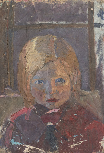 Head Study of a Girl 1913