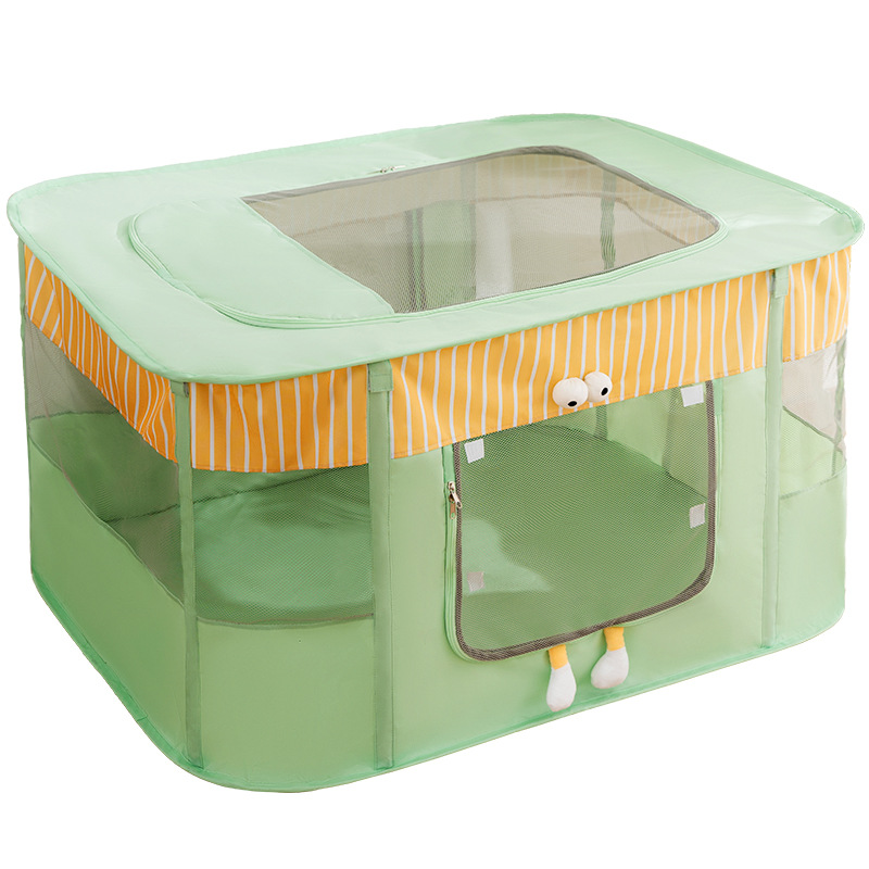 Cat nest with whelping box and ventilation