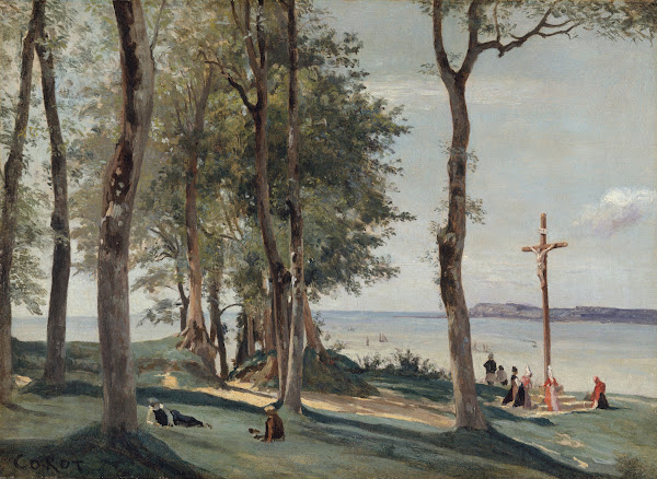 Honfleur Calvary ca 1830