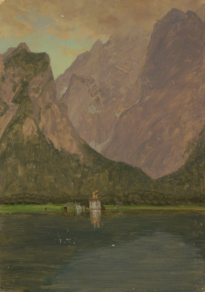 Koenigsee near Berchtesgaden Bavaria 1868