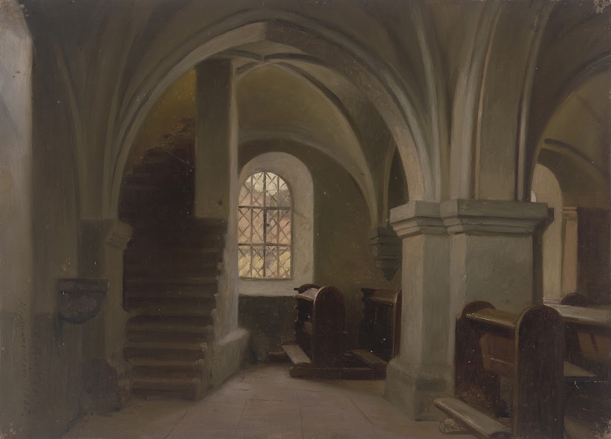 Church interior 1855