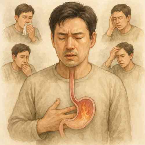 30대 역류성식도염 증상 5가지와 치료법 정리 - 위산 역류 잡는 법