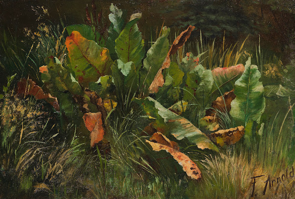 Wiesenstück mit Sauerampfer 1860