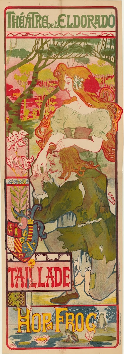 Théatre de lEldorado Taillade Hop frog 1900