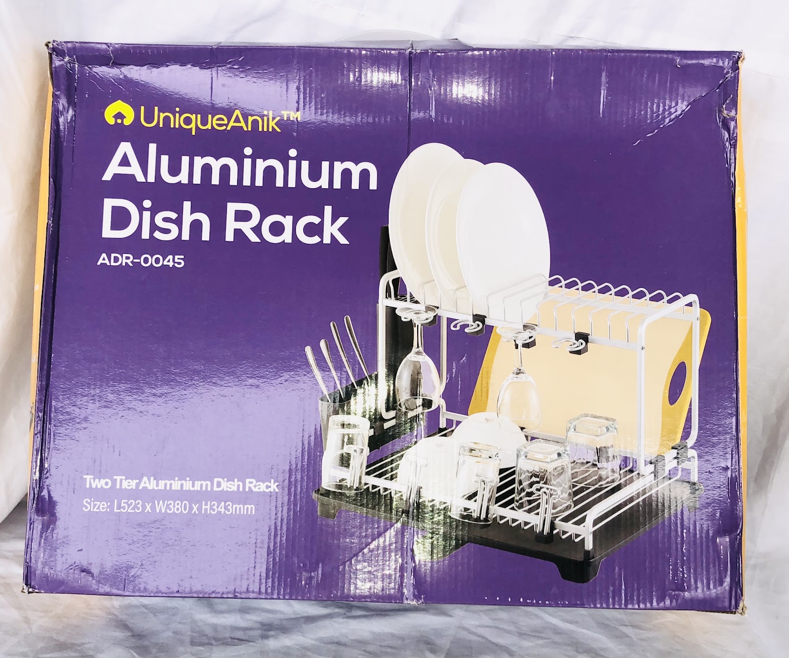 Unique Anik Aluminum Dish Rack (ADR-0045