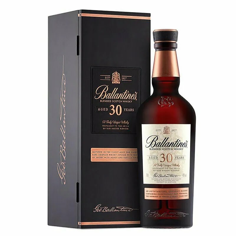 Ballantine's 30 Year Old Bottled 1960s