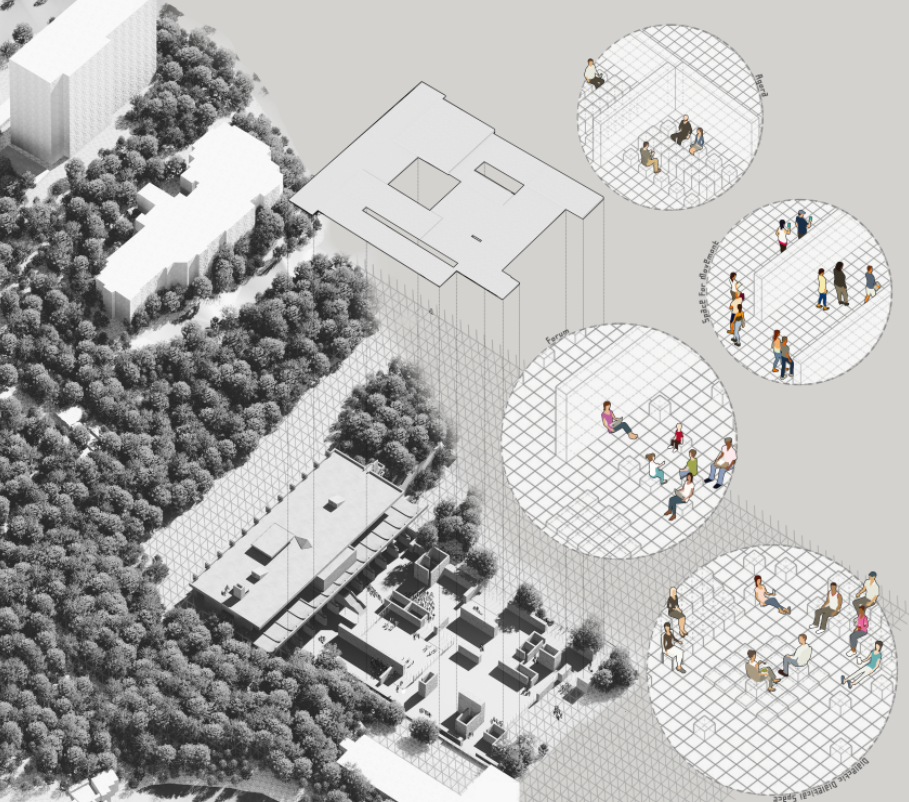 남산 사이트 및 모형 디테일