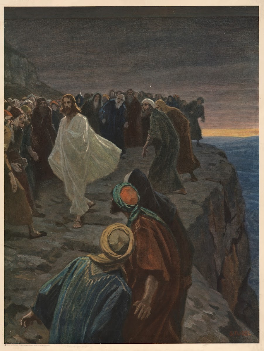 The cliff in Nazareth 1939