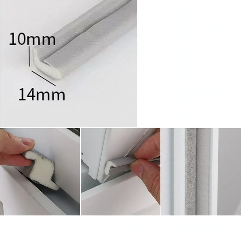 Z-Profile Sealing Set for Sliding Windows