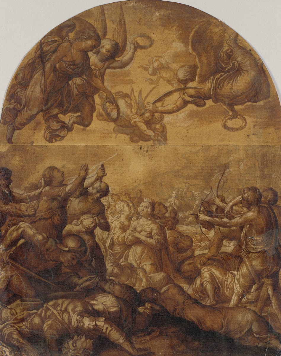 Martyrdom of Saint Ursula and her Companions circa 1600