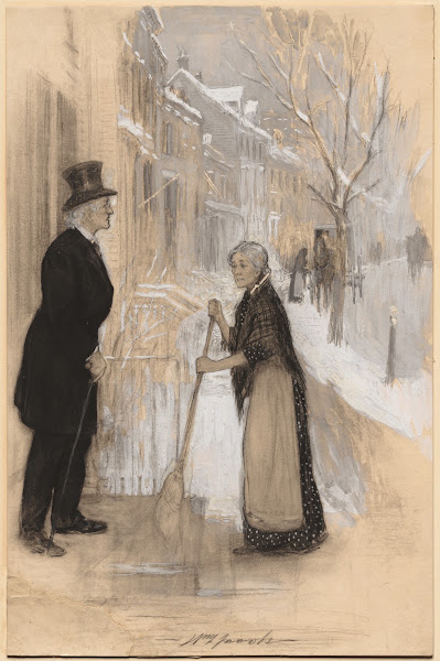 Sketch to illustrate Not Honourably Discharged 1904