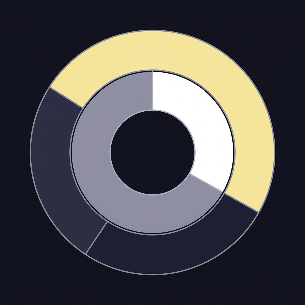 Minimal 2D vector three way market pie charts comparing implied and normalized probabilities for Team A Team B and Draw on Funded Plays palette convert odds to probability