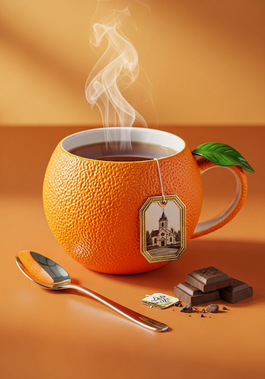 Orange Peel Tea Mug