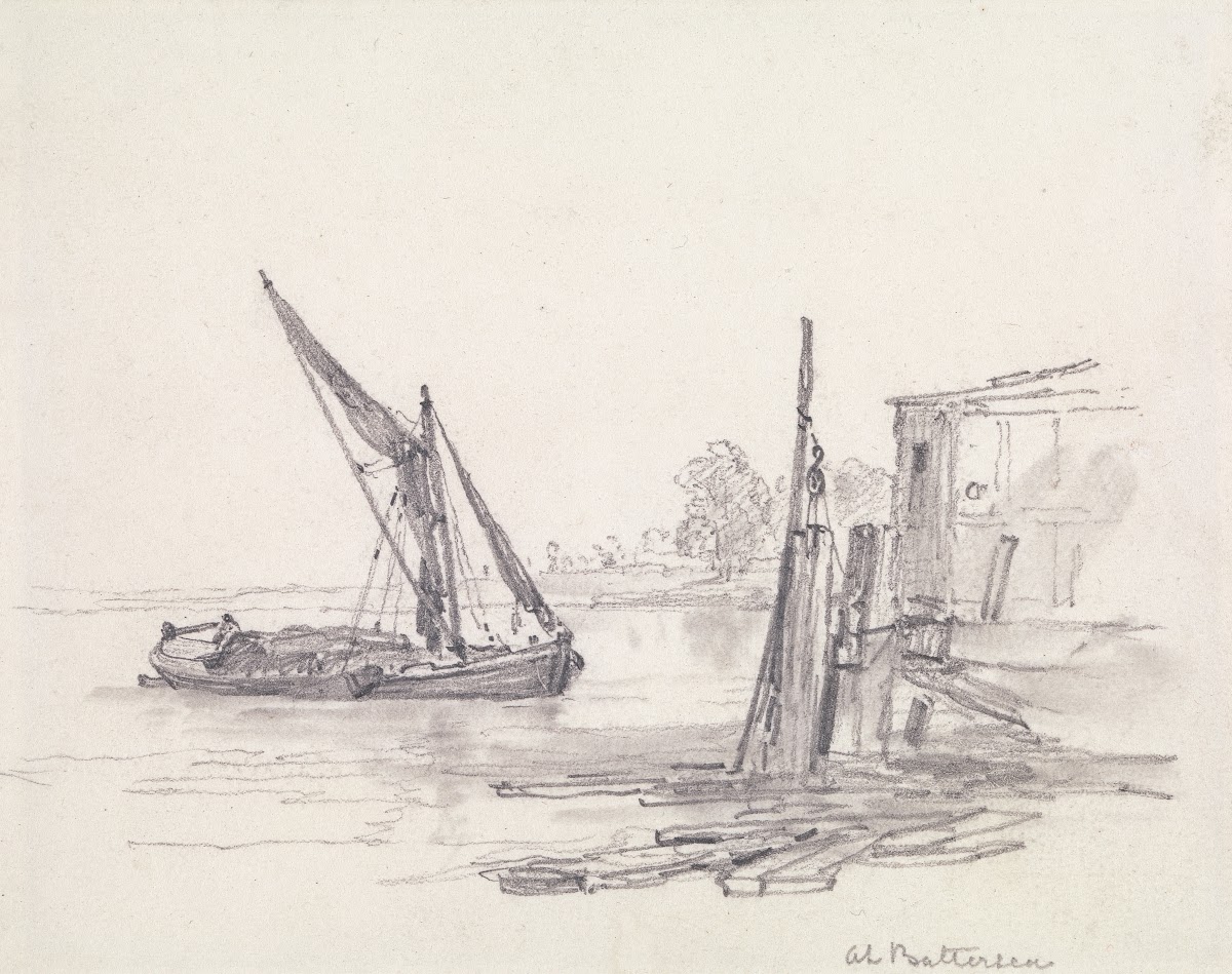 View on the Thames at Battersea
