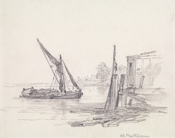View on the Thames at Battersea