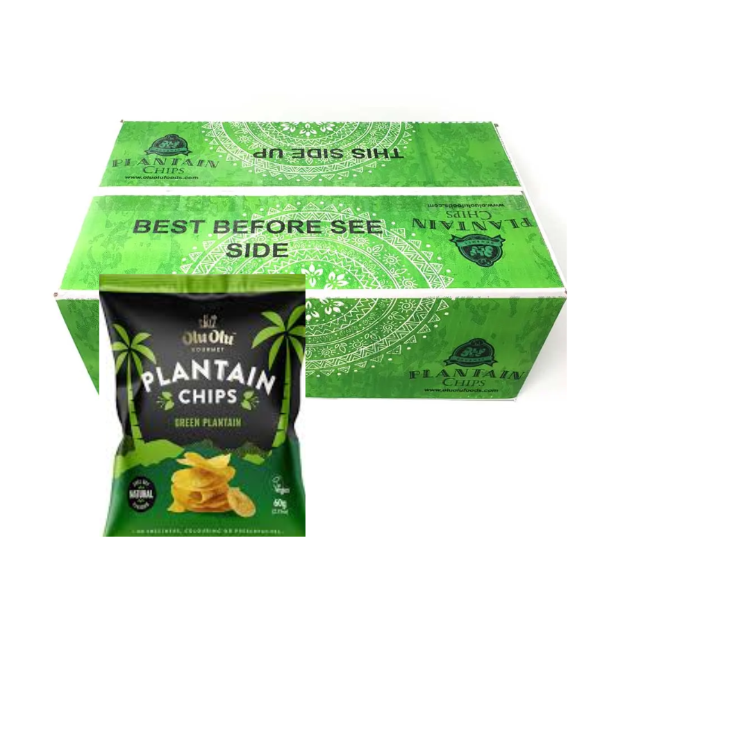 OLU OLU PLANTAIN CHIPS - SALTED