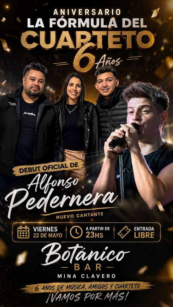Aniversario La Fórmula del Cuarteto