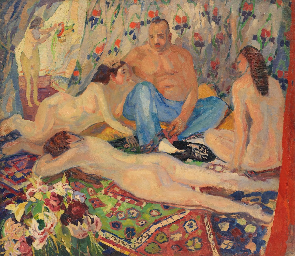 Mann im Harem 1907