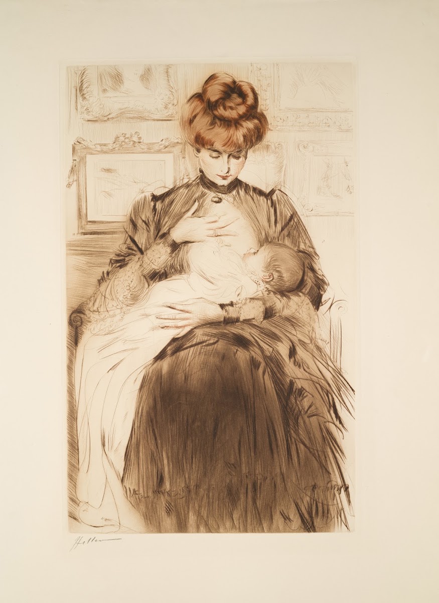 MMe Helleu Nursing Baby 19th century