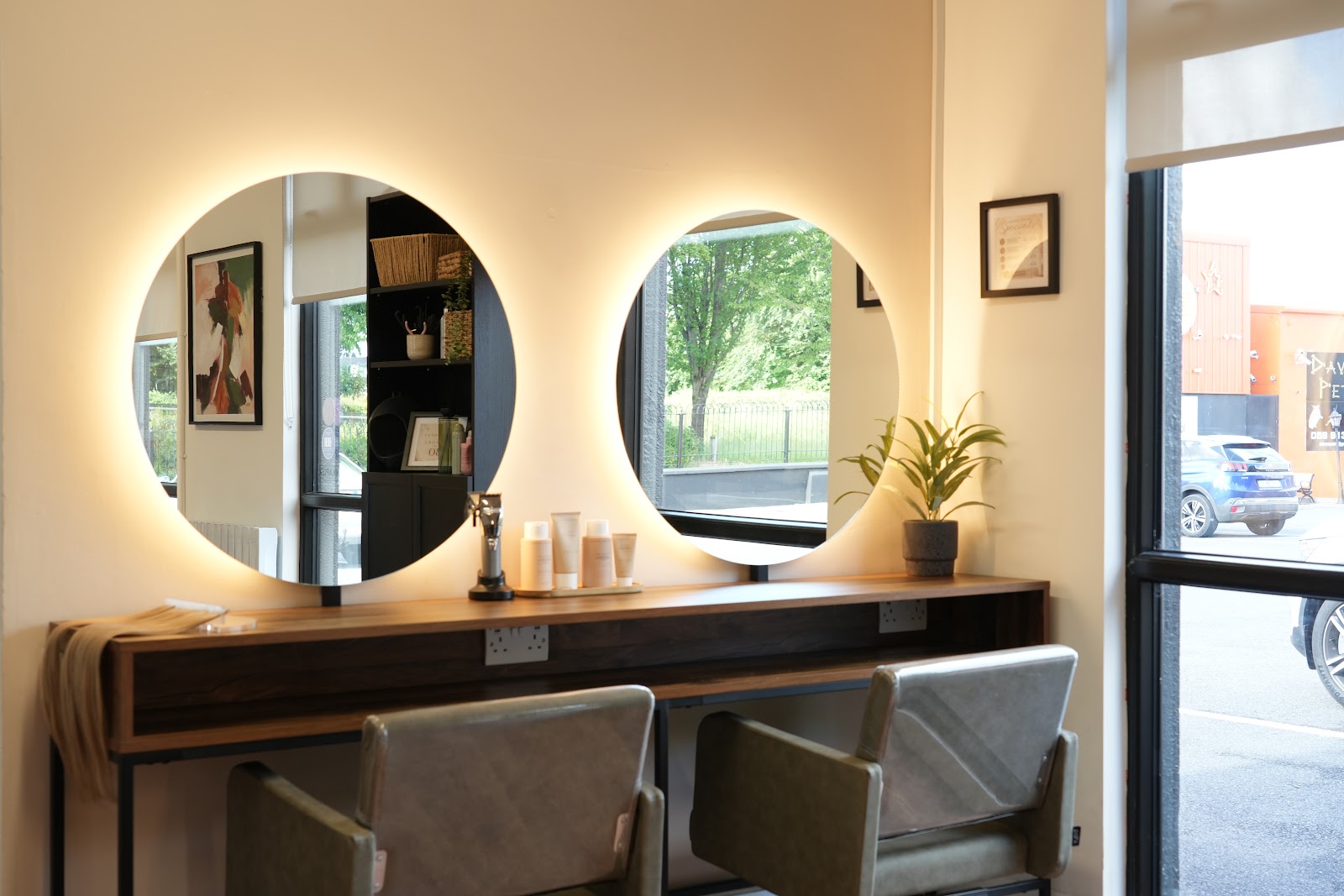 The Studio Hair Suite interior