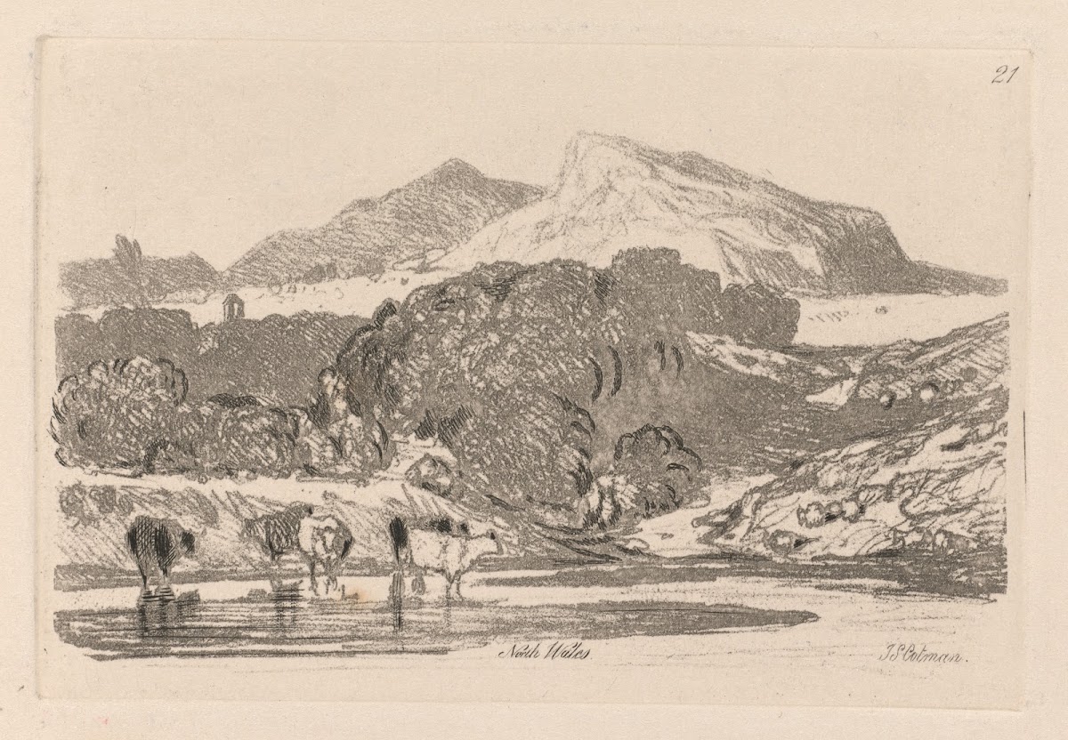 View in North Wales 1838