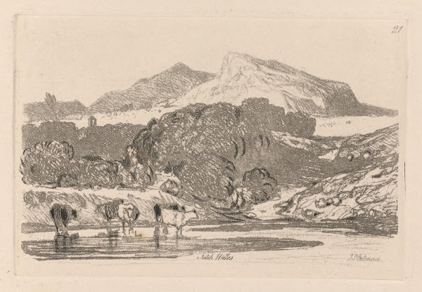 View in North Wales 1838