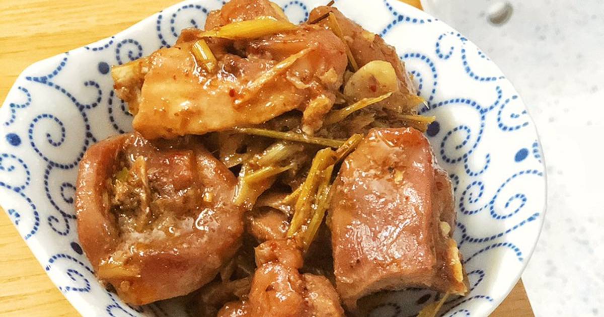 Gà kho sả, sa tế