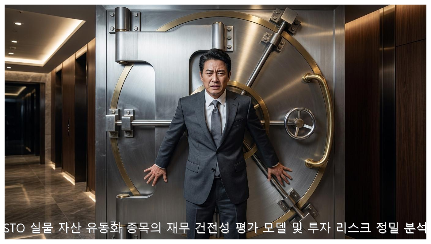STO 실물 자산 유동화 종목의 재무 건전성 평가 모델 및 투자 리스크 정밀 분석 핵심 안내 및 분석 인포그래픽 (6)