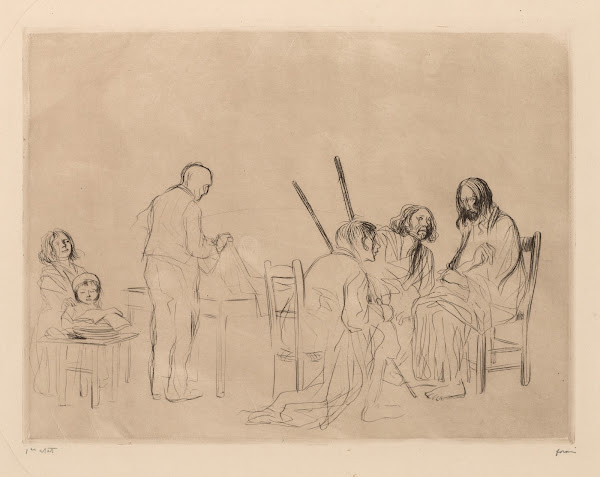 Before the Supper at Emmaus 1910