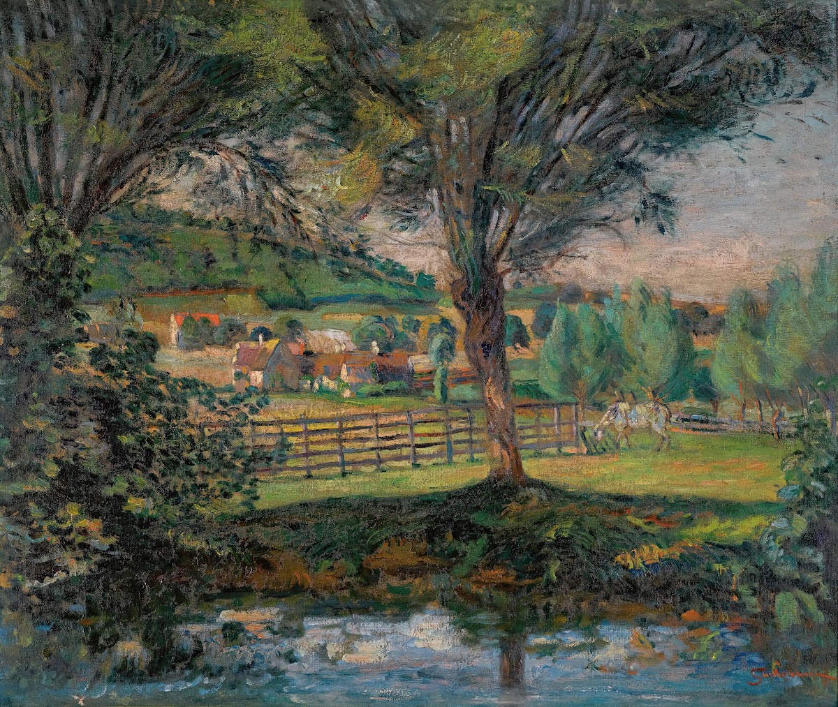 La Mare Aux Saules Île De France 1889