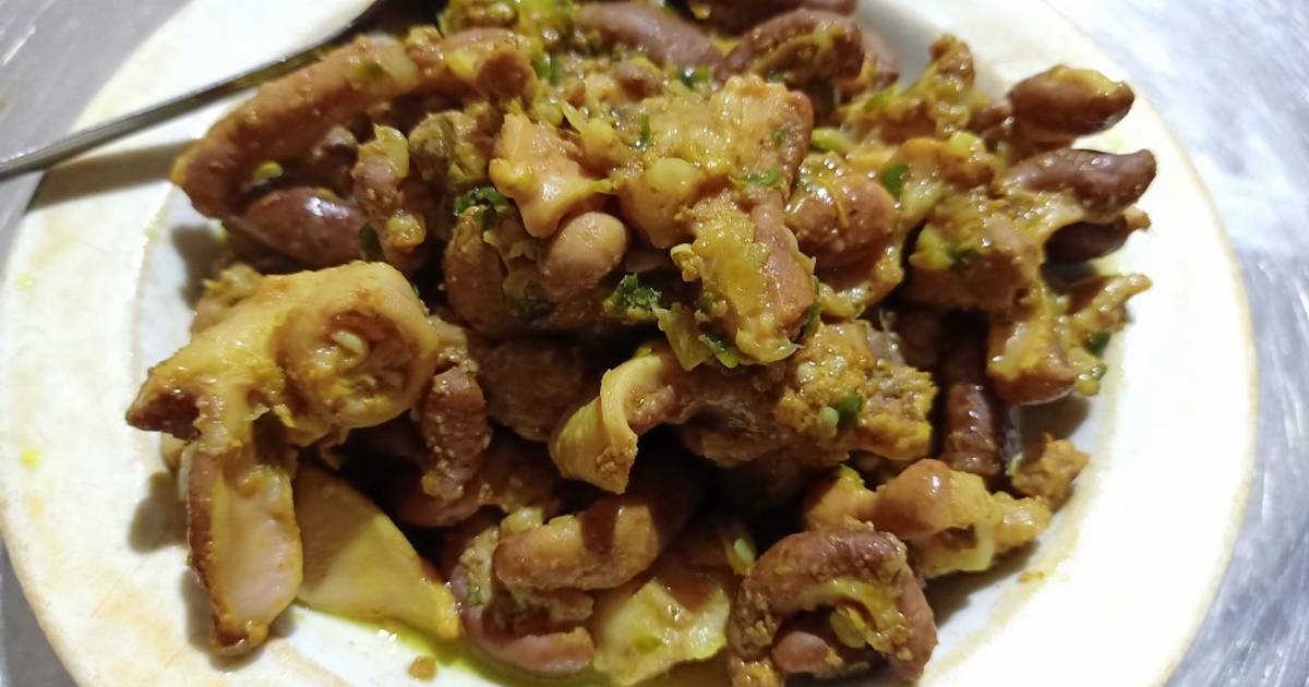 Bao tử heo kho tiêu