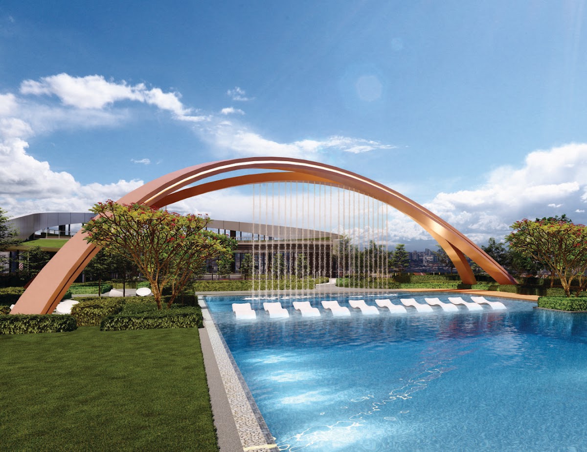Aurum Business Centre — outdoor swimming pool