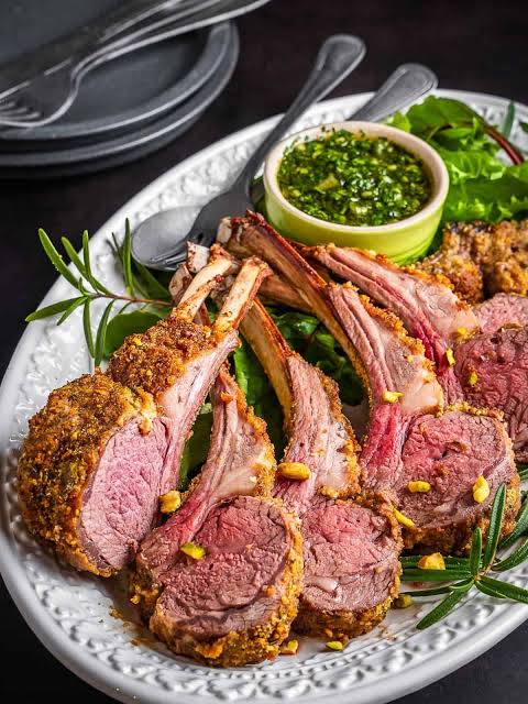 Pistachio Lamb Chops