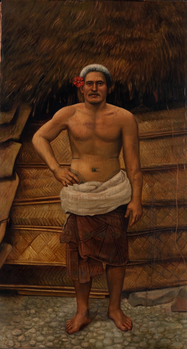 Samoan Man ca 1885 1899