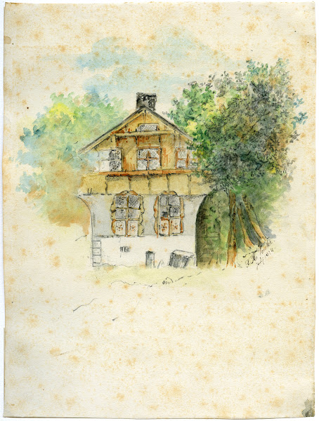The Swiss house in the woods of Zeist 1874