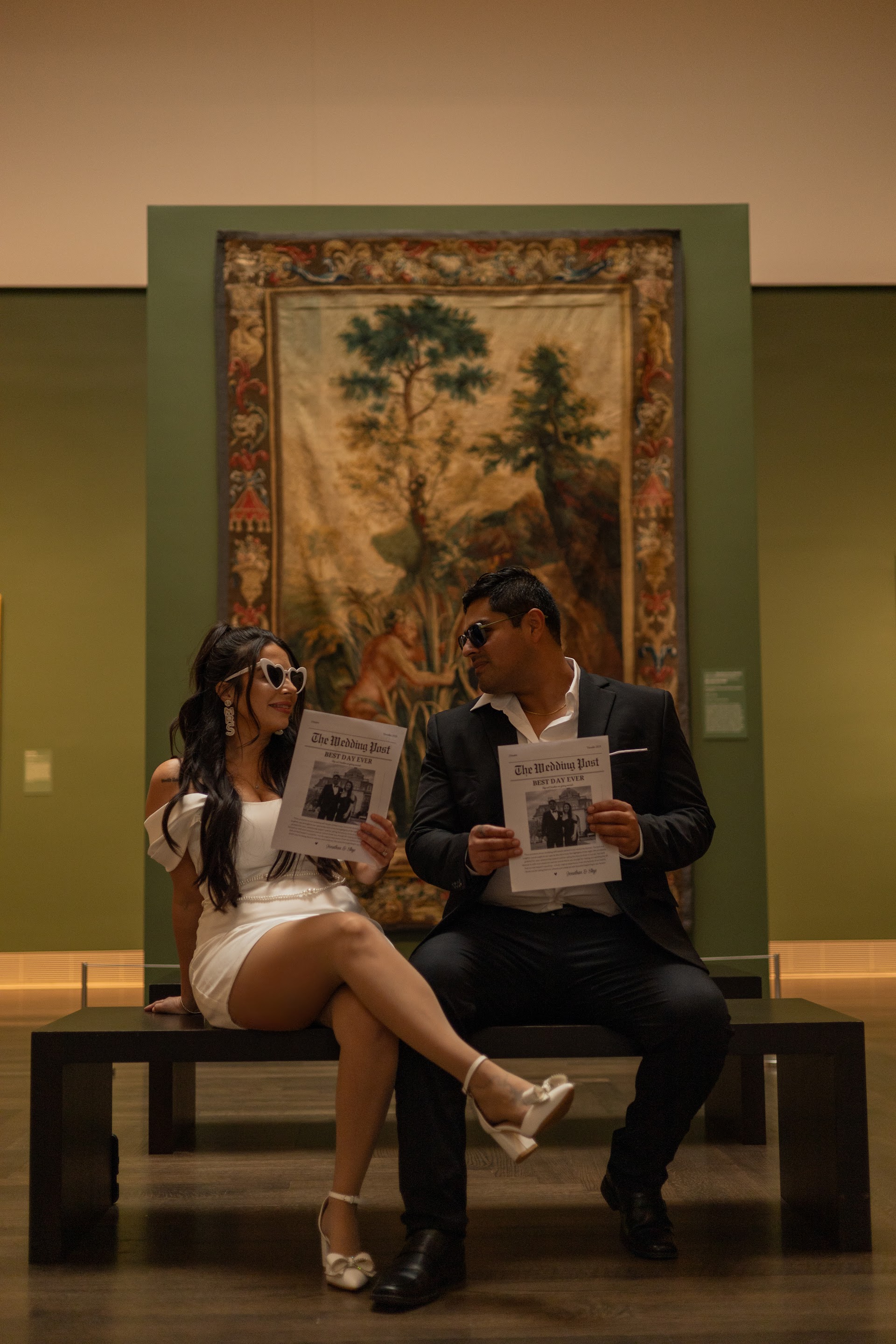 Museum couple